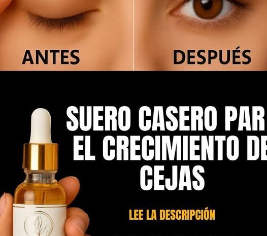 Receta Casera para Crecimiento de Cejas con Ingredientes Naturales