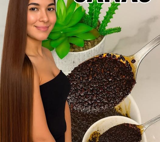 Receta Casera para Eliminar Canas con Café y Semillas
