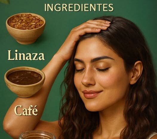 Mascarilla Capilar de Linaza y Café para Hidratación y Crecimiento