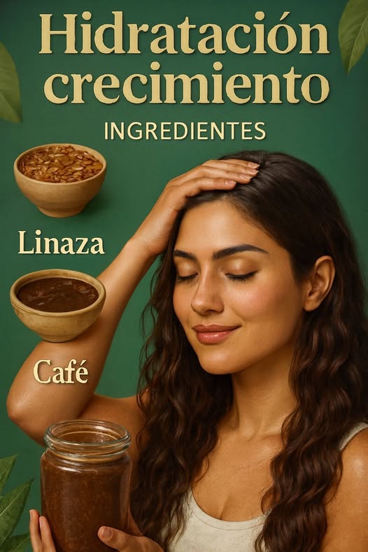 Mascarilla capilar de linaza y café
