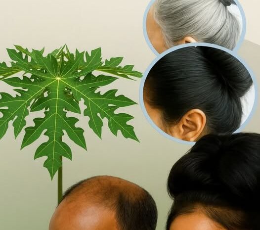 Beneficios del Tónico de Hoja de Papaya para Canas y Crecimiento del Cabello