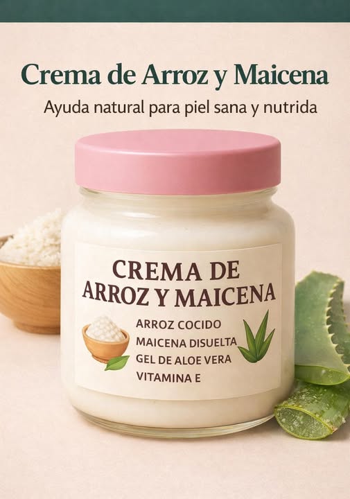 Crema de Arroz y Maicena