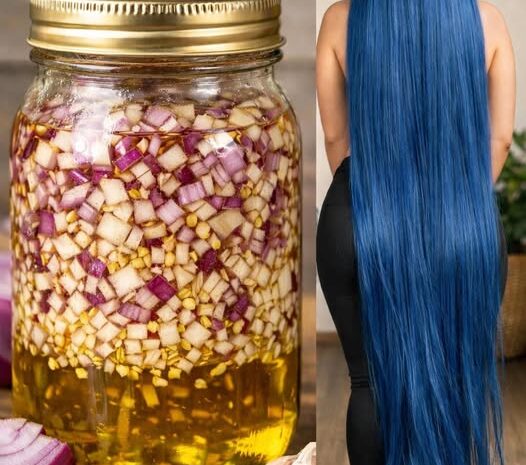 Crece Tu Cabello Con Este Poderoso Aceite Natural De Cebolla Y Ajo