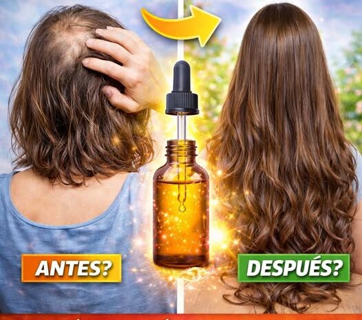 Frasco Mágico para el Crecimiento del Cabello con Ingredientes Naturales