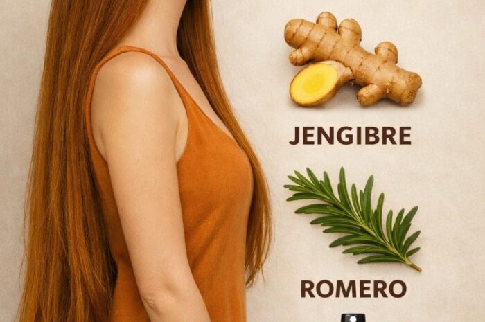Spray Capilar de Linaza Jengibre y Romero para un Cabello Saludable
