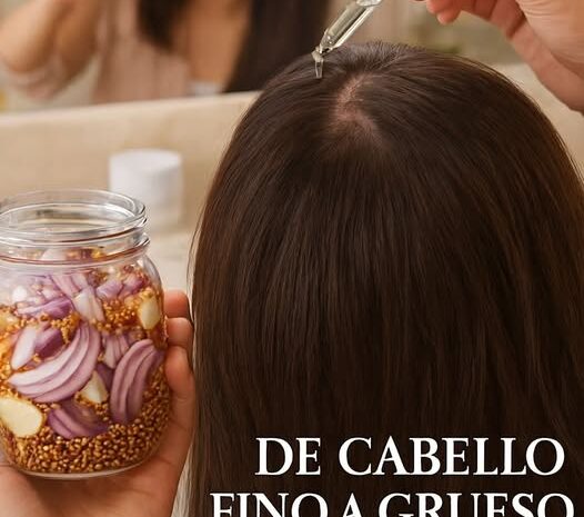 Tónico Capilar Engrosador Natural para Cabello Fino y Débil