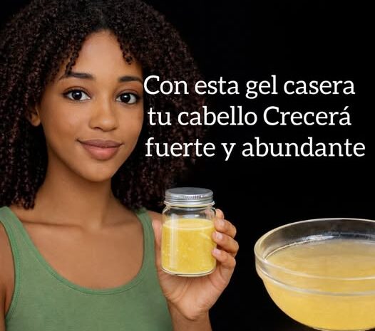 Gel Casero Natural para el Crecimiento del Cabello