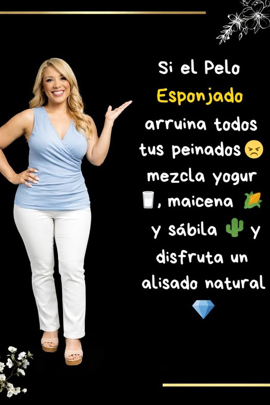 Alisado Natural con Yogur Maicena y Sábila