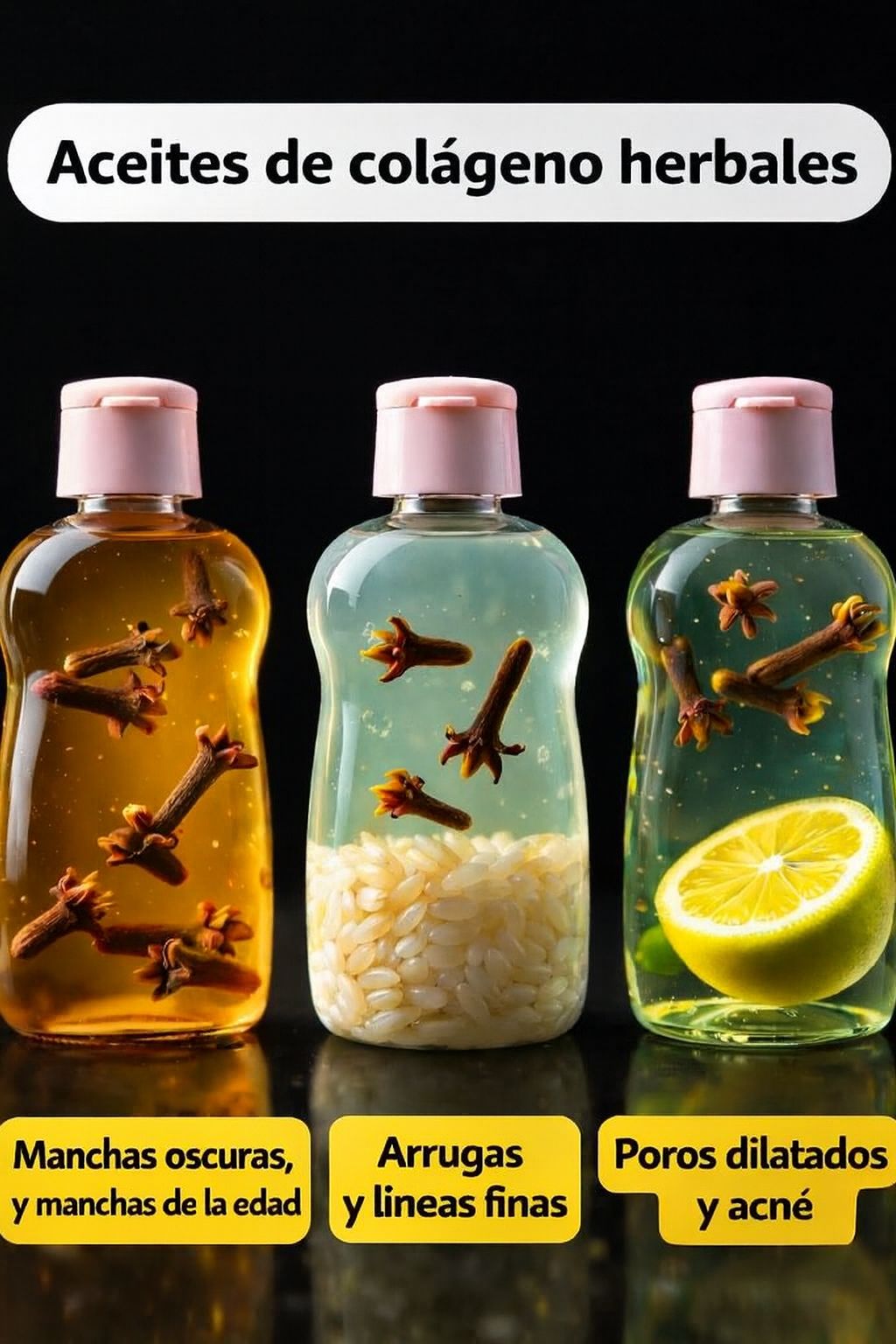 Aceites de colágeno herbales