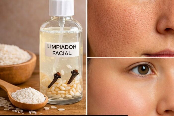Limpiador Facial Natural de Arroz y Clavo para una Piel Suave y Radiante
