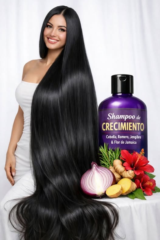 Shampoo Natural de Crecimiento Capilar