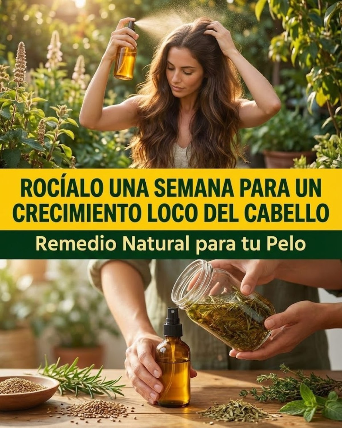 Remedio Natural para tu Cabello