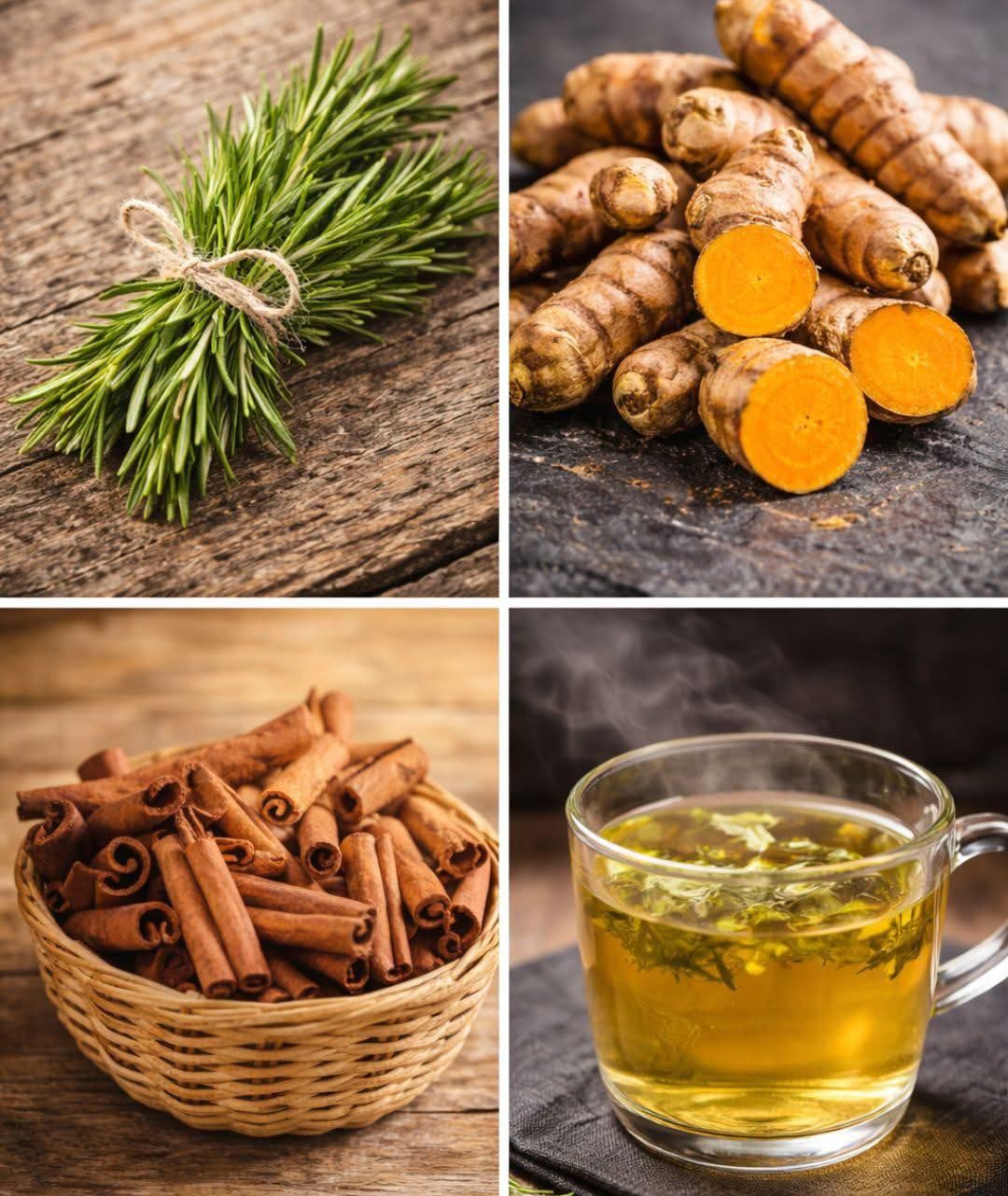 Ingredientes naturales para infusiones