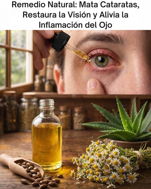 Remedio Natural de Aceite para los Ojos