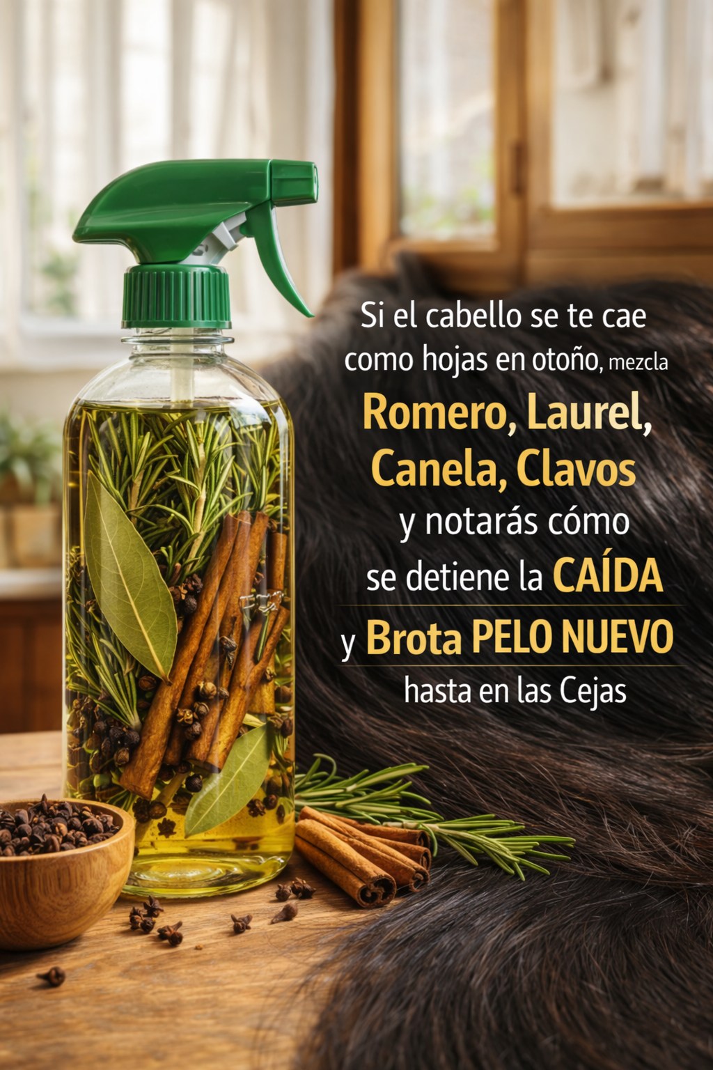 Tónico Natural para el Cabello