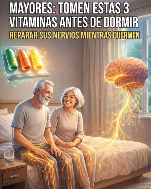 Pareja mayor sentada en la cama