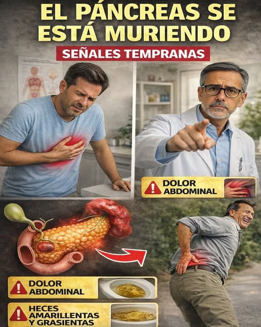 Señales de advertencia del páncreas