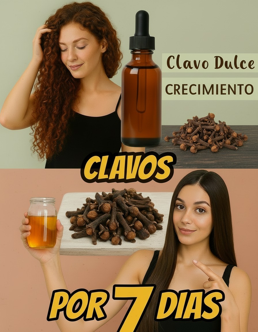 Clavos de olor para el crecimiento del cabello