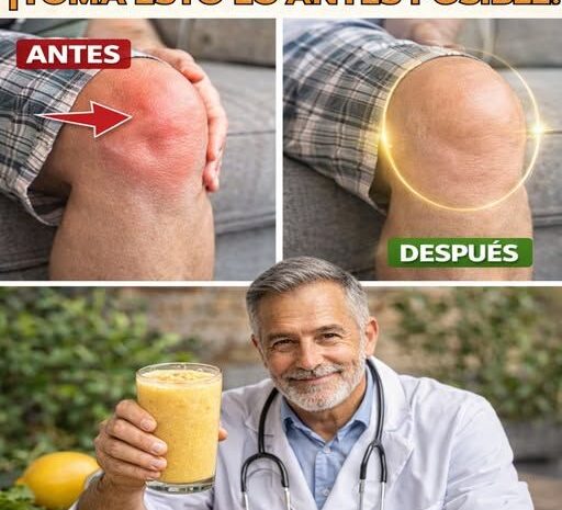 Jugo Natural para Huesos Fuertes y Rodillas Saludables Después de los 50