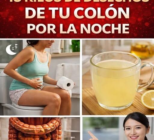 Transforma tu Salud con Esta Bebida Natural para Limpiar tu Colon