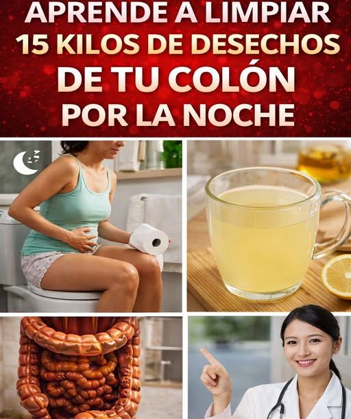 Bebida Natural para Limpiar el Colon