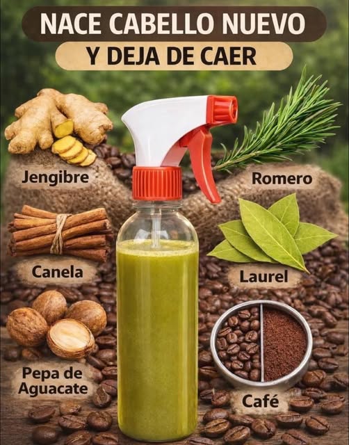 Tónico Natural para el Crecimiento del Cabello