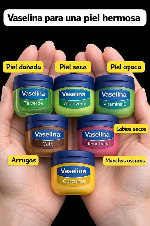 Vaselinas naturales para la piel