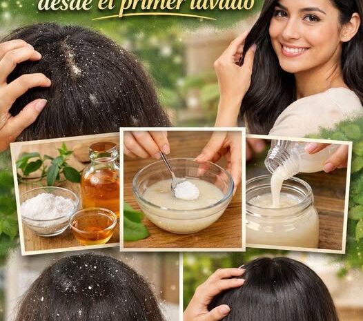 Remedio Casero Para La Caspa Desde El Primer Lavado
