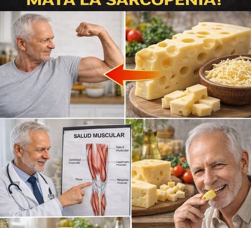 Quesos que fortalecen tus músculos y combaten la sarcopenia en adultos mayores