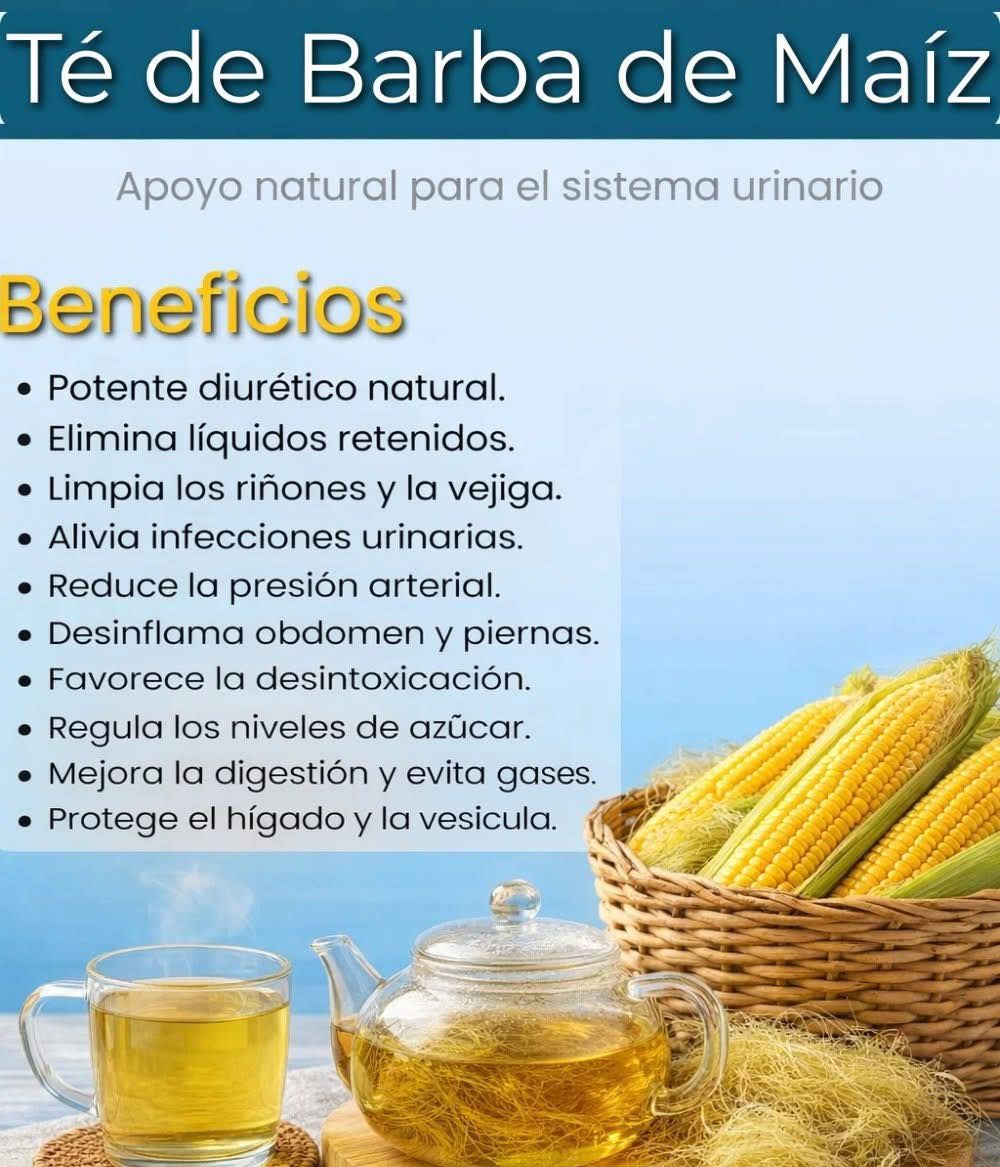 Té de Barba de Maíz