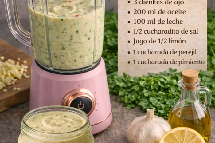 La Deliciosa Crema de Ajo Casera que Te Dejará Deseando Más