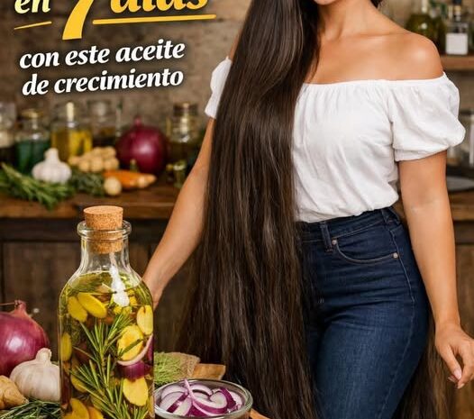 Reto de 7 Días para Hacer Crecer el Cabello con Jugo de Cebolla