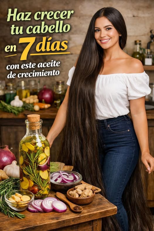 Aceite de crecimiento para el cabello