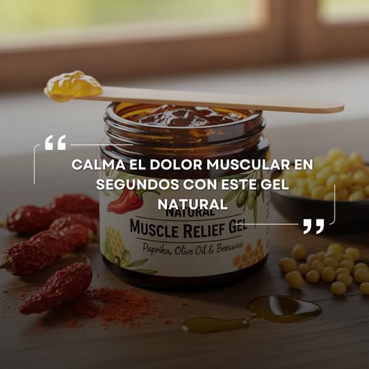 Gel de Pimentón para Aliviar Dolores Musculares