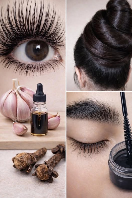 Ingredientes naturales para pestañas y cejas