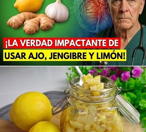 Ajo Jengibre y Limón Beneficios para la Salud Cardiovascular