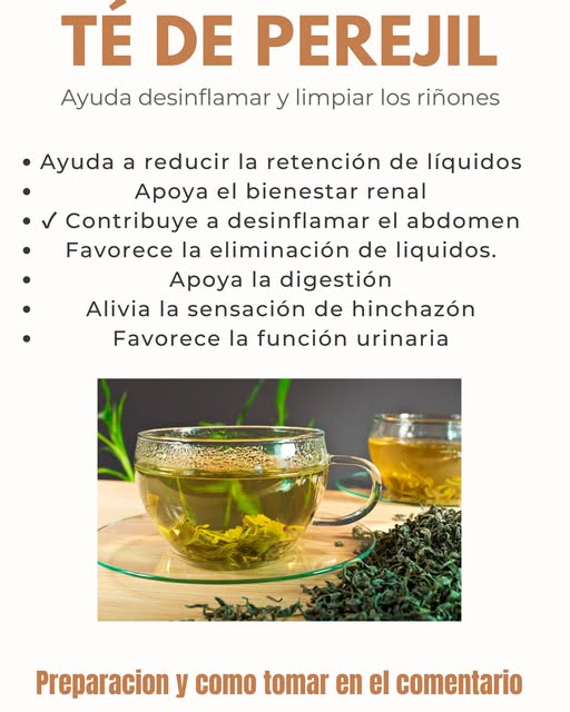 Té de Perejil