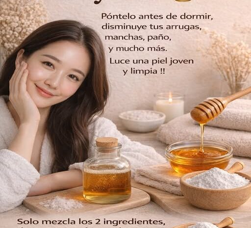 Transforma tu Piel con Crema de Bicarbonato y Miel Adiós Arrugas y Manchas