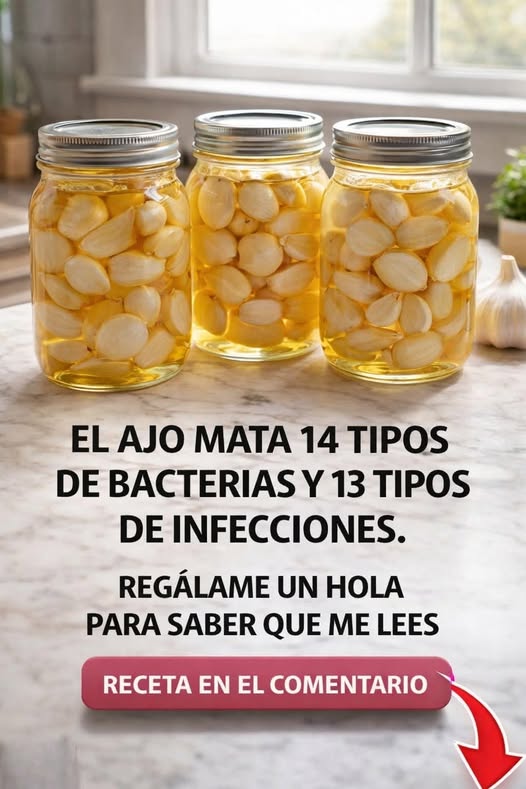Dientes de ajo en aceite