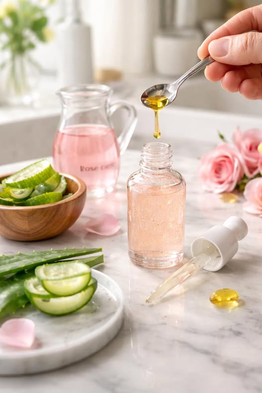 Preparación de serum casero
