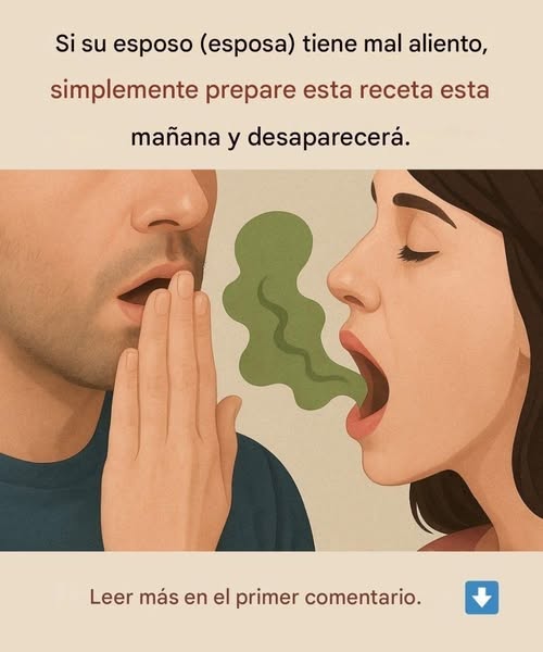 Gráfico sobre el mal aliento