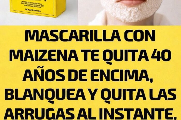 Mascarilla Facial Casera con Maizena para una Piel Radiante y Juvenil