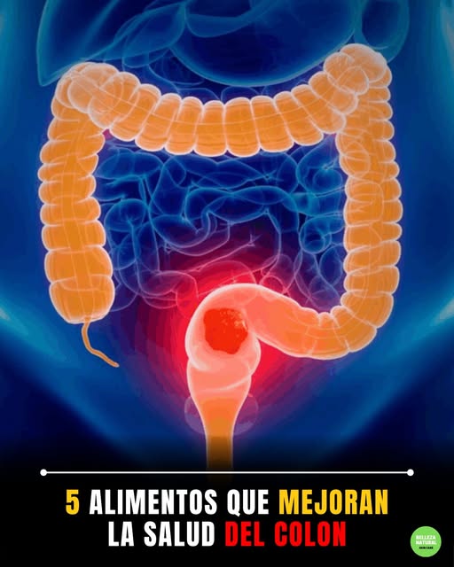 Alimentos que mejoran la salud del colon
