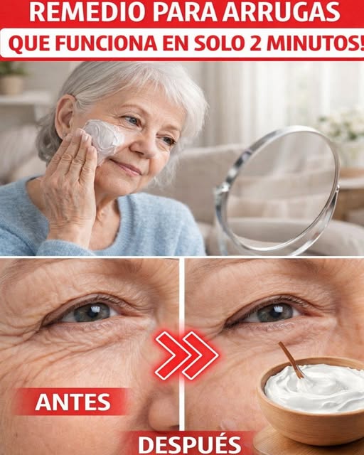 Remedio para arrugas que funciona en solo 2 minutos