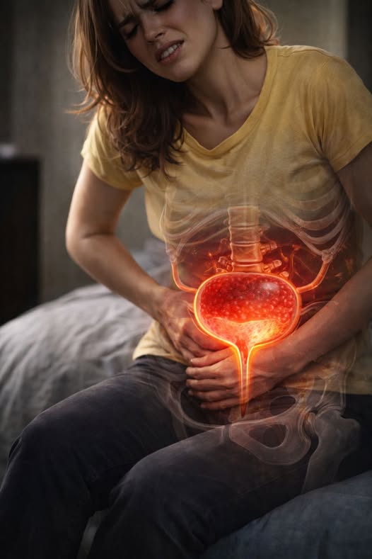 Cistitis y dolor abdominal