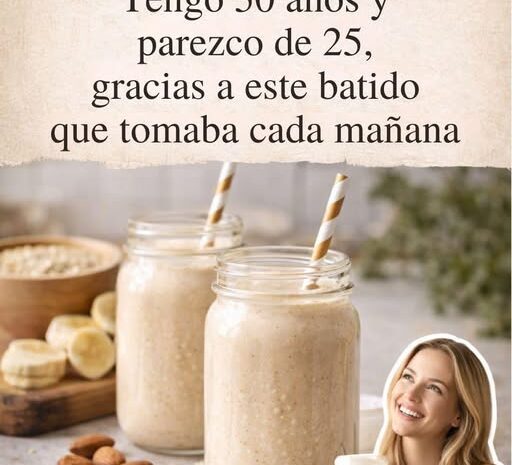 Batido Rejuvenecedor Que Te Hace Lucir 20 Años Más Joven