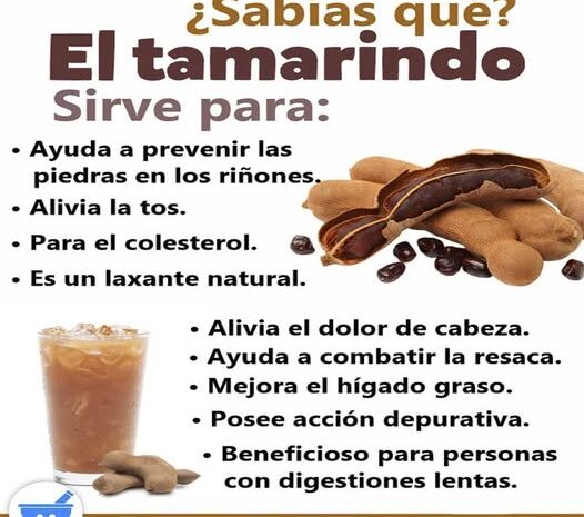 Bebida Refrescante de Tamarindo Beneficios y Receta