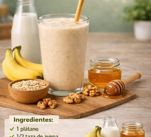 Batido Nervios Agotados Energía y Calma de forma Natural
