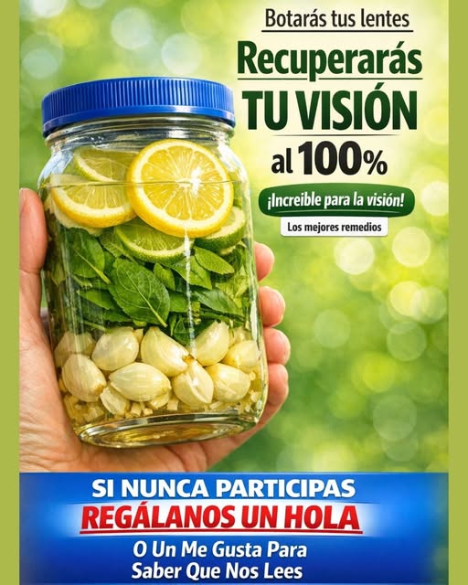 frascos con ingredientes naturales para cuidar la visión