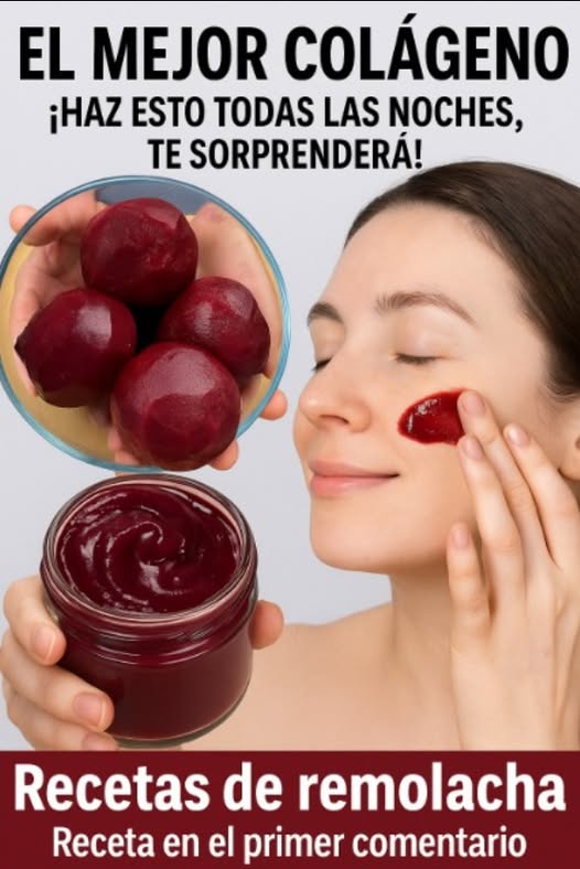 Mascarilla de remolacha